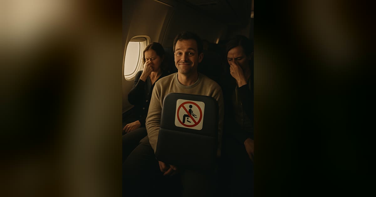飛行機の中で、おならは我慢しない方がいい？